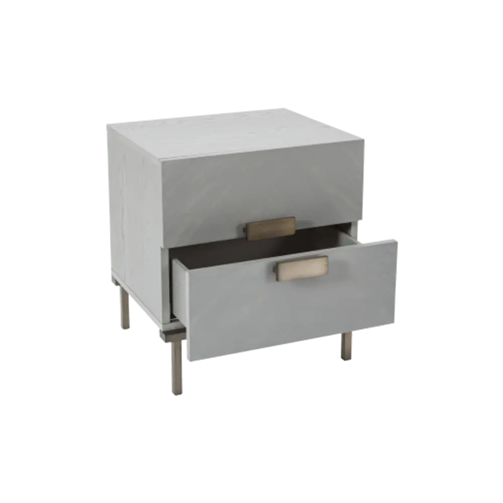 Twenty10 Design Lilly Bedside Table - Grey