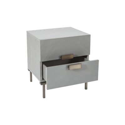 Twenty10 Design Lilly Bedside Table - Grey