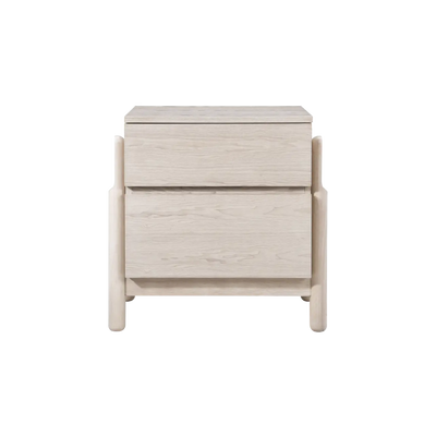 Twenty10 Design Whisper 2 Drawer Bedside in Oak White Wash
