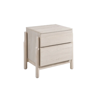 Twenty10 Design Whisper 2 Drawer Bedside in Oak White Wash
