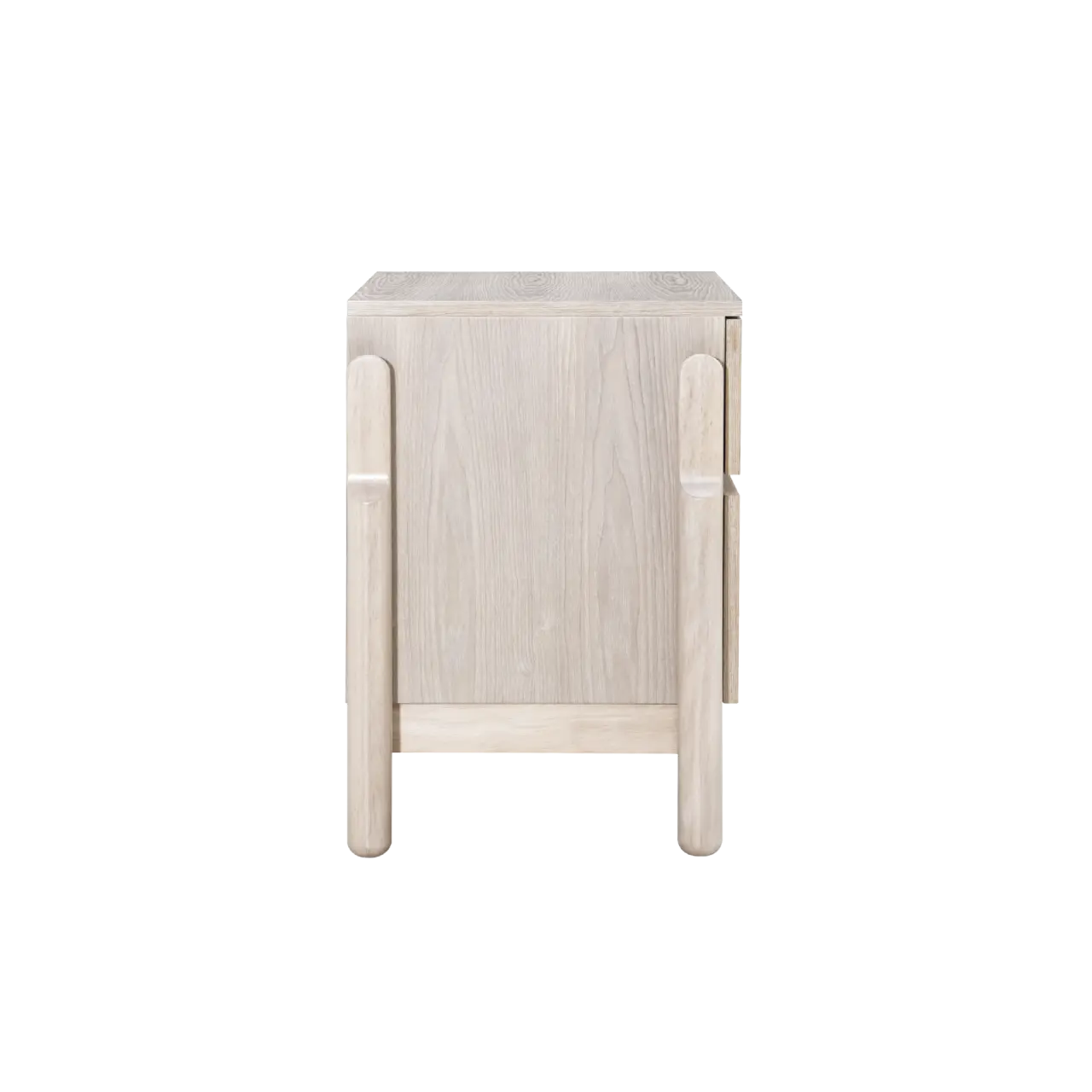 Twenty10 Design Whisper 2 Drawer Bedside in Oak White Wash