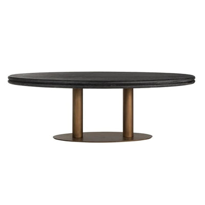 Richmond Interiors Macaron OVAL 235CM Dining Table - Belmont Interiors.