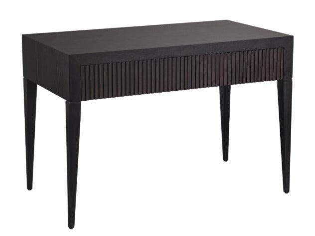 RV Astley Marans Desk With Chocolate And Black Finish-Esme Furnishings