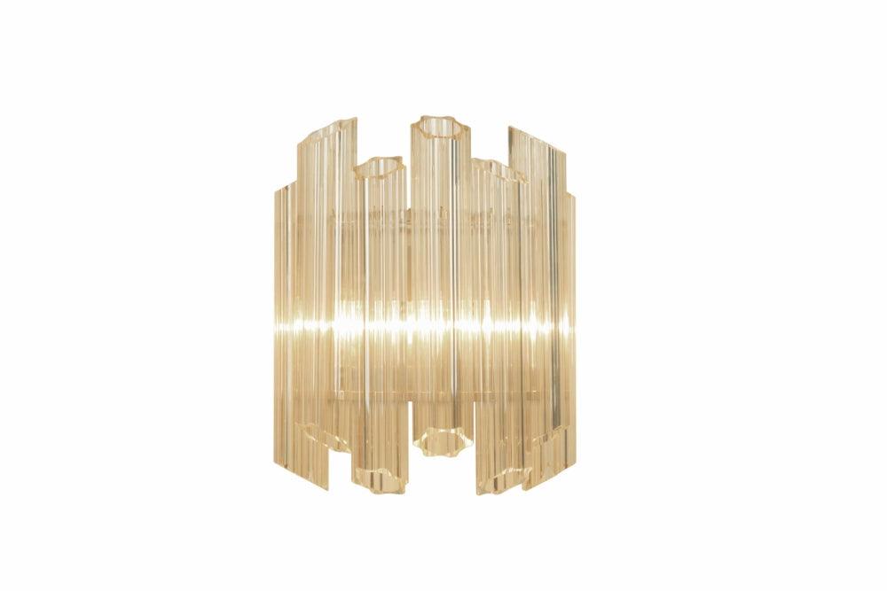 RV Astley Nasser Wall Lamp with Antique Brass-Esme Furnishings