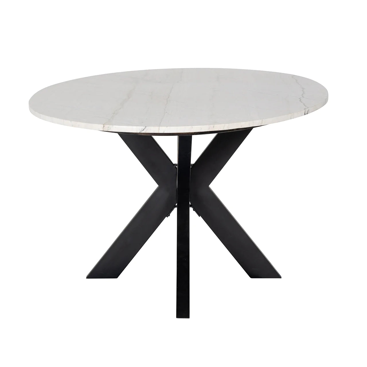 Lexington White Carrara Marble 230cm Oval Dining Table-Belmont Interiors