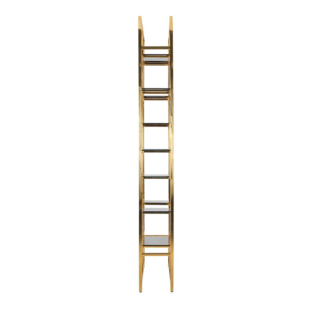 Richmond Magnus Gold And Black Display Unit-Belmont Interiors