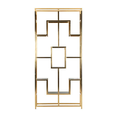 Richmond Magnus Gold And Black Display Unit-Belmont Interiors