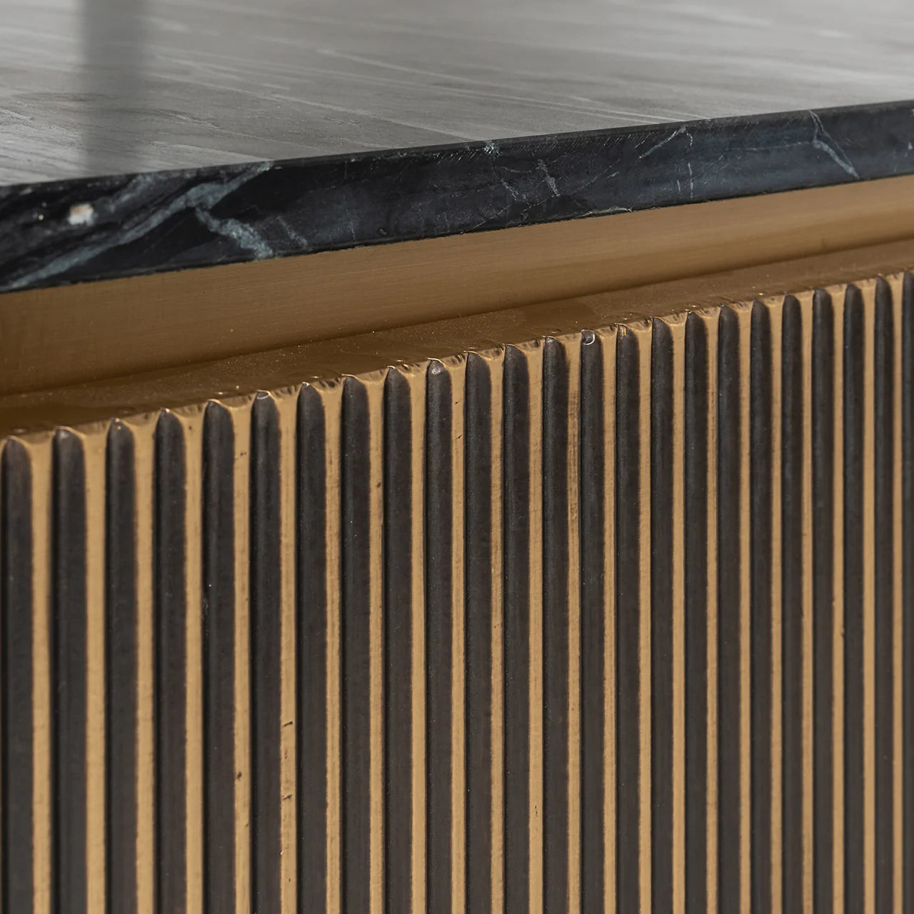 Richmond Ironville Golden 2 Door TV Unit-Belmont Interiors