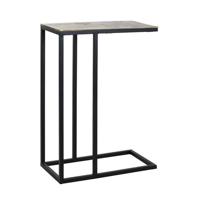 Richmond Calloway For Sofa Champagne Gold Side Table-Belmont Interiors
