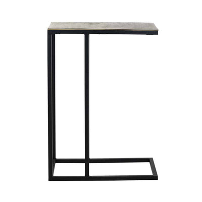 Richmond Calloway For Sofa Champagne Gold Side Table-Belmont Interiors