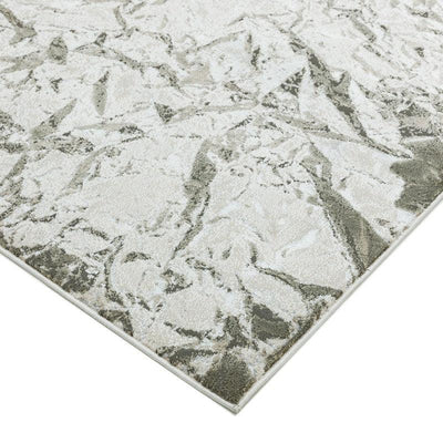 Aurora Satin AU09 Modern Abstract Rugs in Gold Yellow-Esme Furnishings