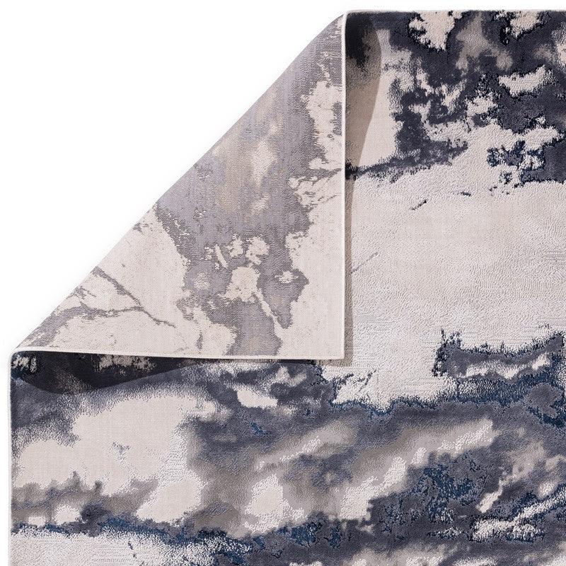 Aurora Storm AU20 Marble Rugs in Blue-Esme Furnishings