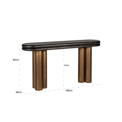 Macaron Console Table-Belmont Interiors