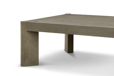 Lucca Coffee Table In Grey/Taupe Oak Veneer-Esme Furnishings