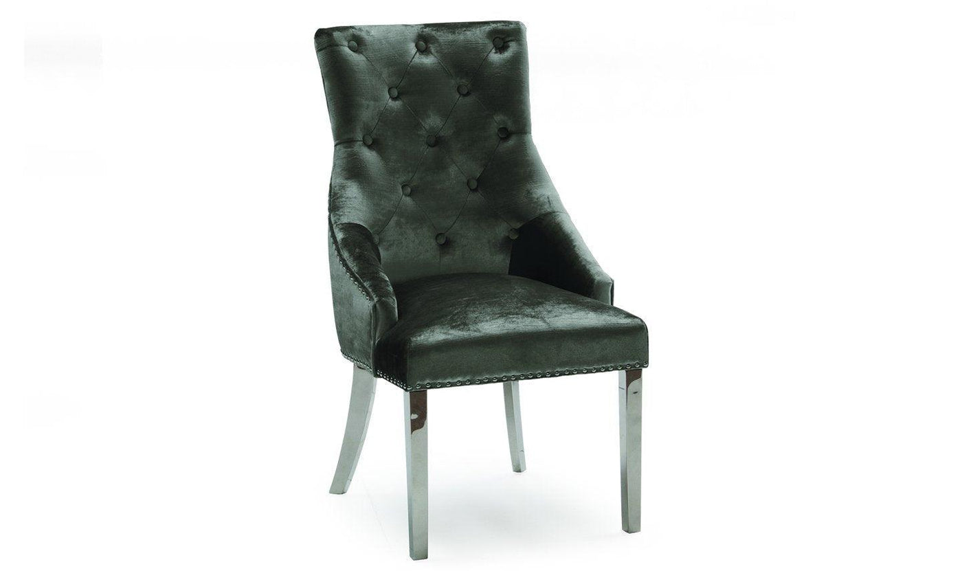 Arianna 180cm Grey Marble Dining Table + Belle Velvet Dining Chairs + Bench-Esme Furnishings