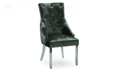 Arianna 180cm Grey Marble Dining Table + Belle Velvet Dining Chairs + Bench-Esme Furnishings