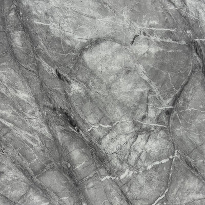 Arial 200CM Marble & Chrome Dining Table - 6 Colours