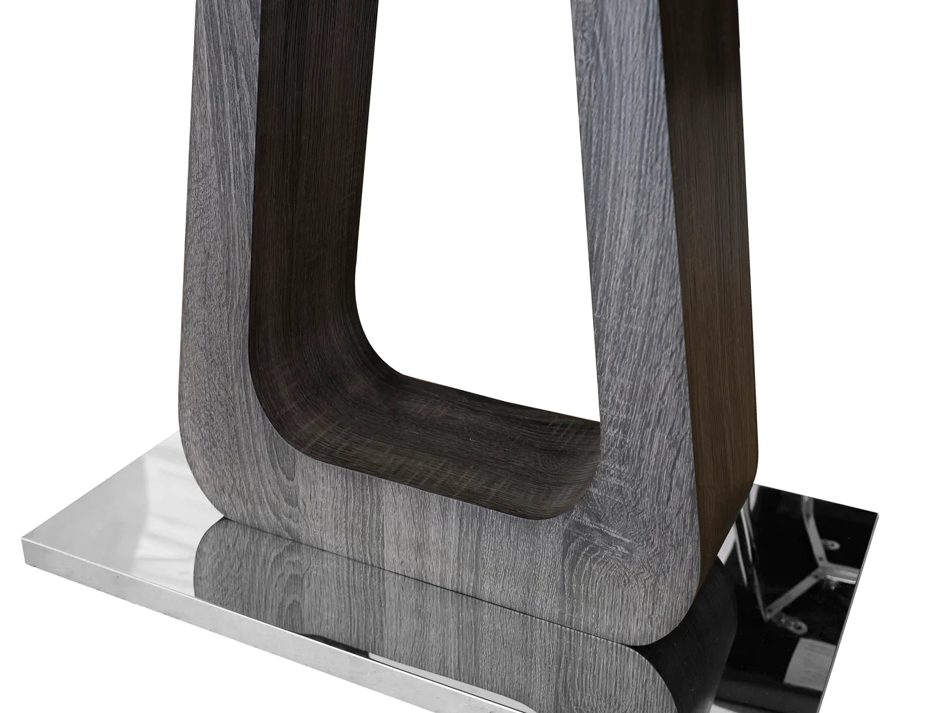 Zermatt 120cm Fixed Ceramic Grey Marble Dining Table + 4 Fabric Dining Chairs-Esme Furnishings