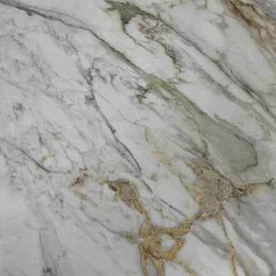Louis 150cm Ceramic Marble & Chrome Dining Table 2 Colours-Esme Furnishings
