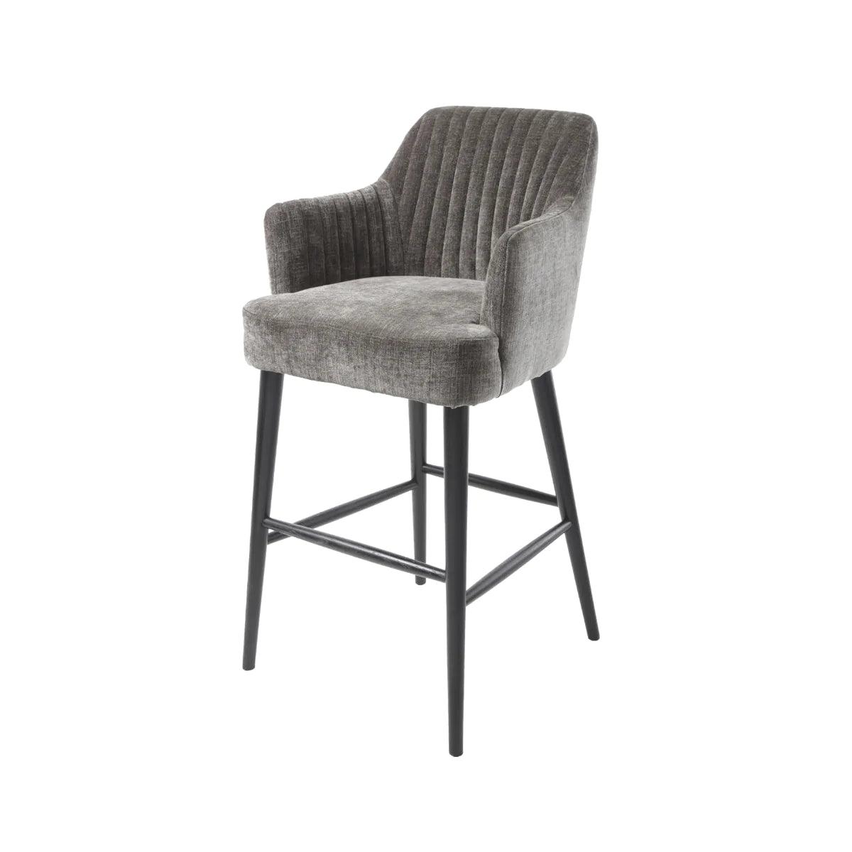 RV Astley Blisco Stool In Mouse-Esme Furnishings