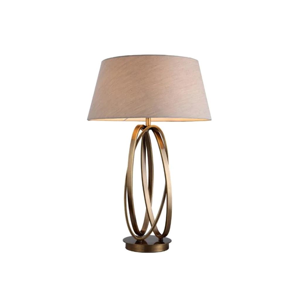 RV Astley Brisa Table Lamp Antique Brass-Esme Furnishings