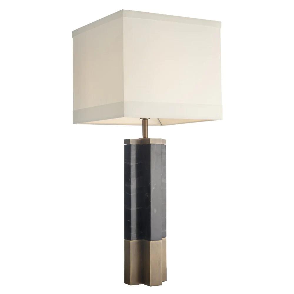 RV Astley Cole Table Lamp with Marble-Esme Furnishings