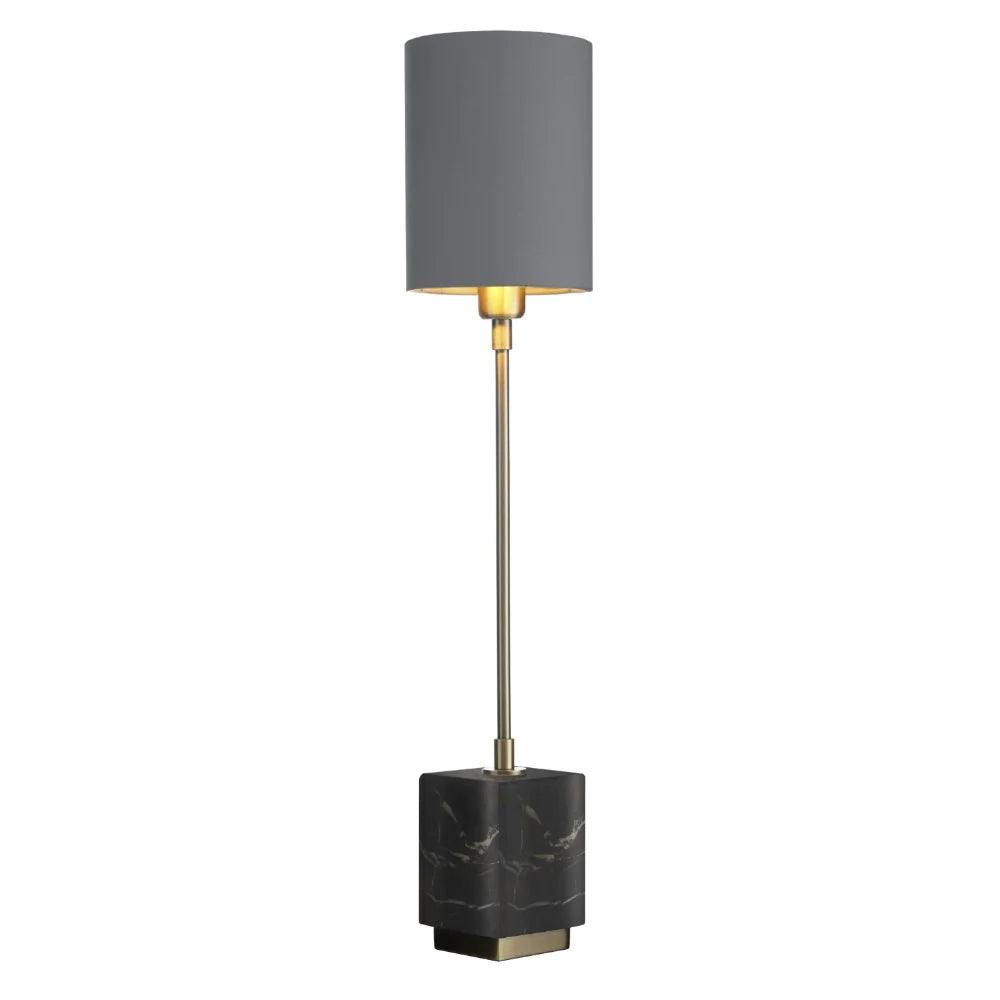 RV Astley Lindau Table Lamp with Black Marble-Esme Furnishings