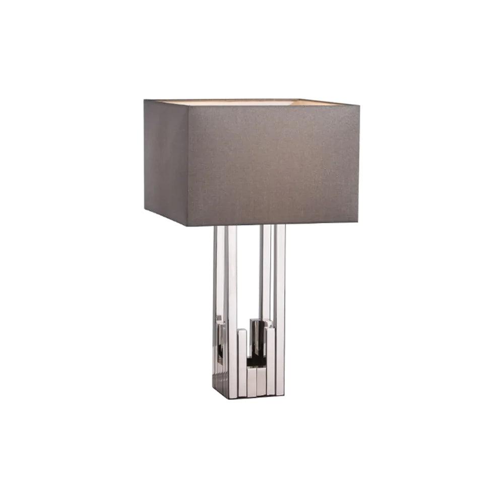 RV Astley Sesia Table Lamp with Nickel-Esme Furnishings