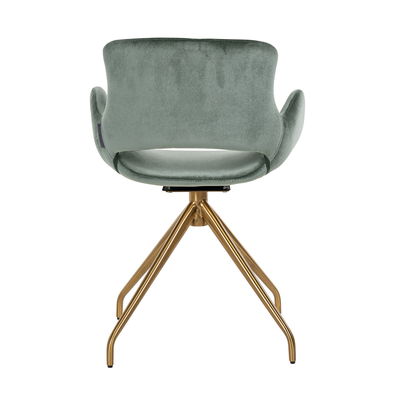 Richmond Chair Sierra Jade Velvet Swivel-Belmont Interiors
