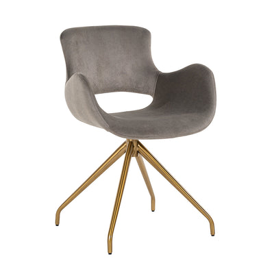 Richmond Chair Sierra Stone Feather Swivel-Belmont Interiors