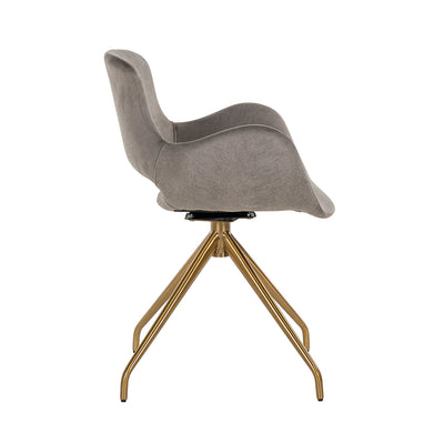 Richmond Chair Sierra Stone Feather Swivel-Belmont Interiors
