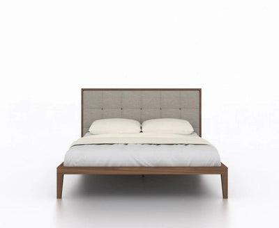 Twenty10 Designs Calla Beds in Walnut/Stone-Esme Furnishings