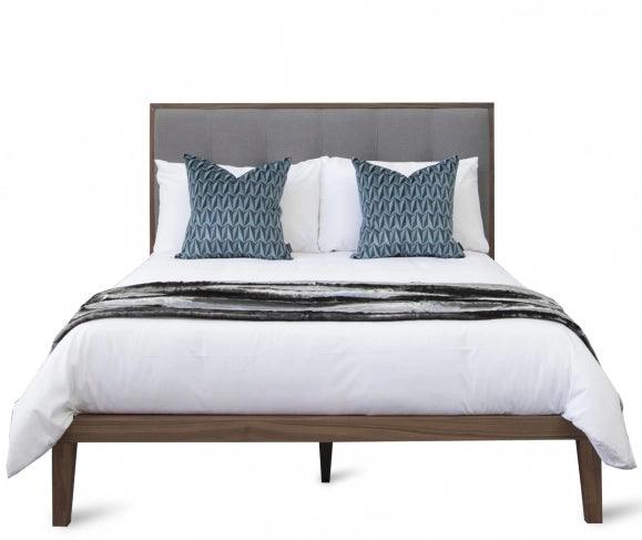 Twenty10 Designs Calla Beds in Walnut/Grey-Esme Furnishings