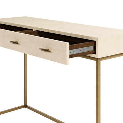 Hampton Console/Desk Ivory DI Designs-Esme Furnishings