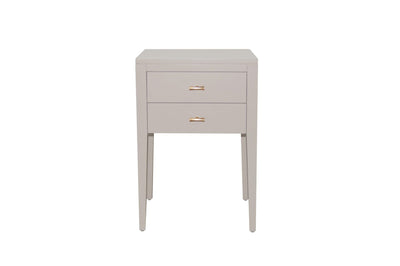 Radford Bedside - 2 Drawer - Grey by D.I. DESIGNS-Esme Furnishings