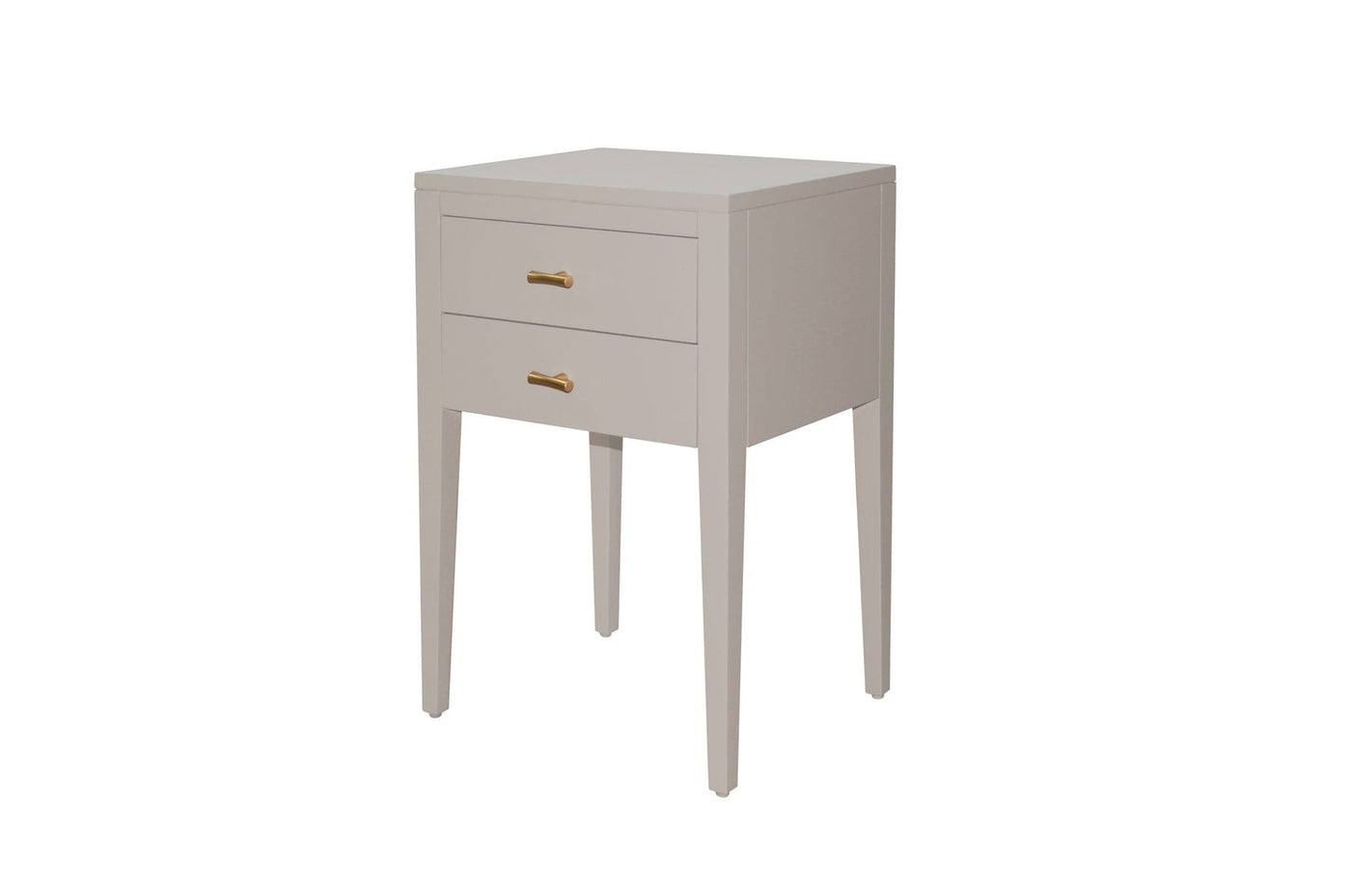 Radford Bedside - 2 Drawer - Grey by D.I. DESIGNS-Esme Furnishings