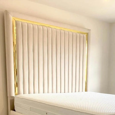 The Verdes Upholstered Plush Velvet Bed Frame