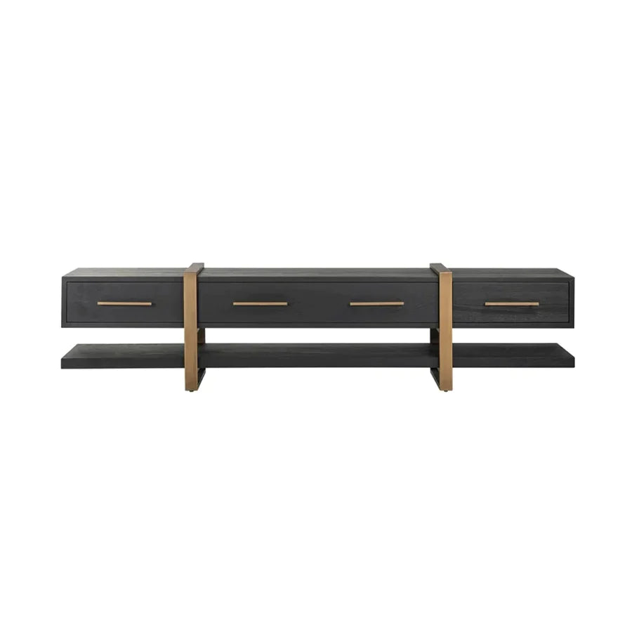 Richmond Interiors Cambon TV-Unit in Dark Coffe