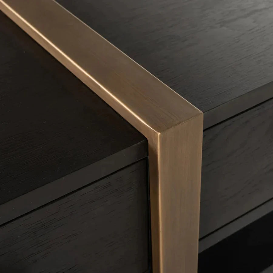 Richmond Interiors Cambon TV-Unit in Dark Coffe