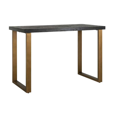 Richmond Interiors Blackbone Brass Bar Table