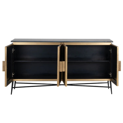 Richmond Ironville Golden 4 Door Sideboard-Belmont Interiors