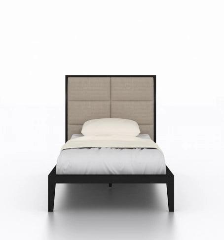 Twenty10 Designs Orchid Beds in Wenge with Beige Fabric-Esme Furnishings