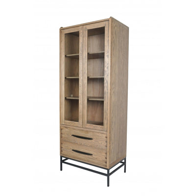 RV Astley Brue Tall Display Cabinet-Esme Furnishings