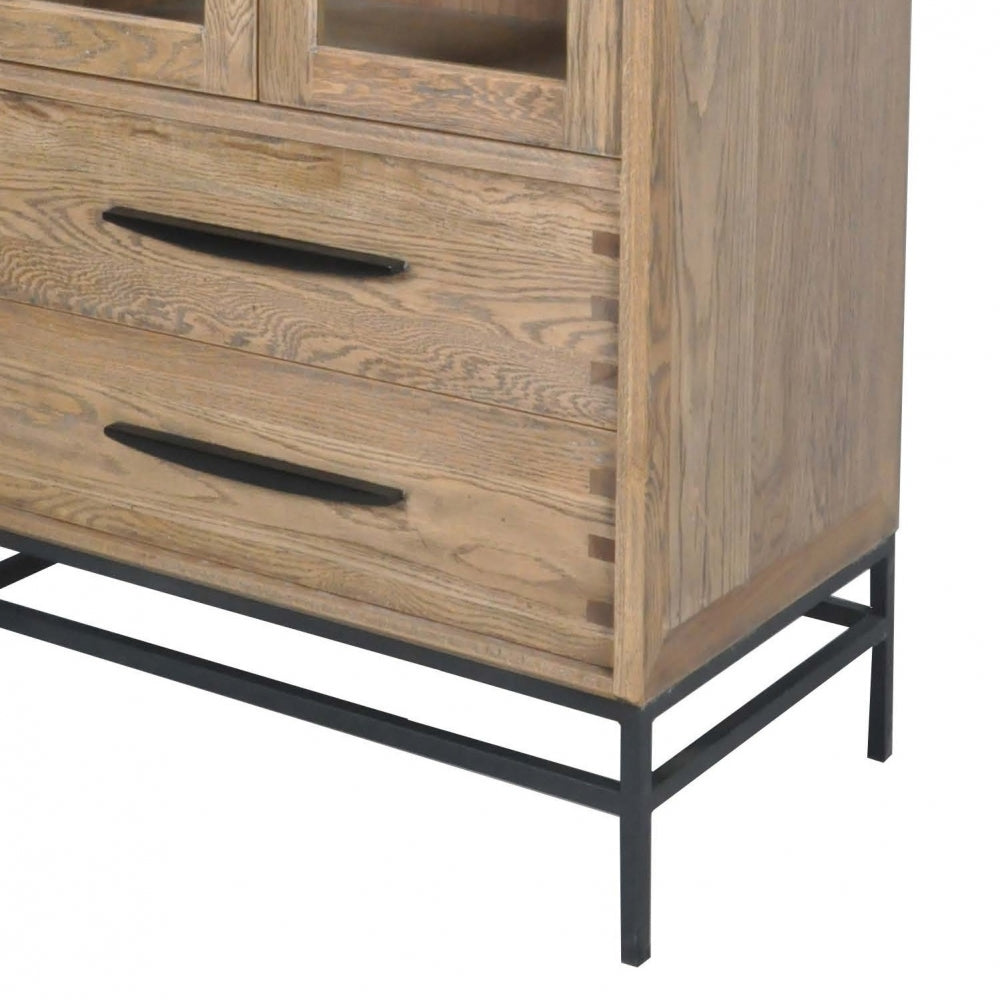 RV Astley Brue Tall Display Cabinet-Esme Furnishings