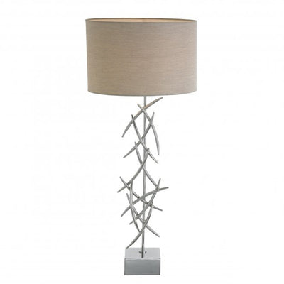 RV Astley Halsey Chrome Lamp-Esme Furnishings