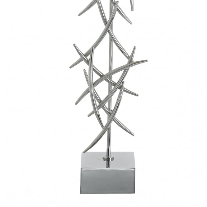RV Astley Halsey Chrome Lamp-Esme Furnishings
