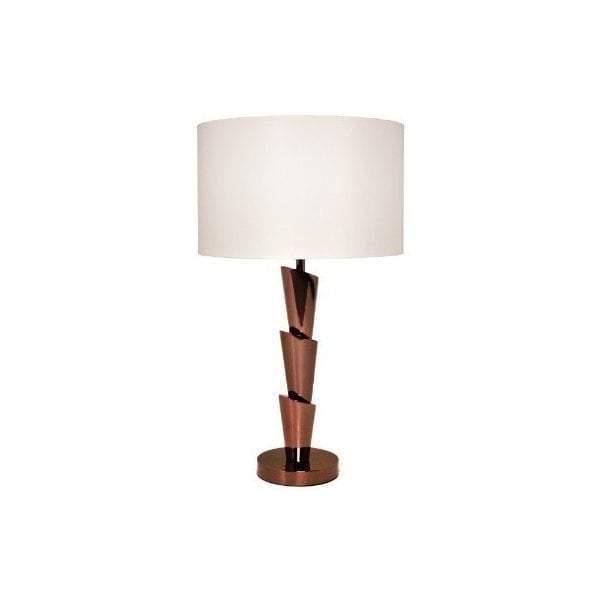 RV Astley Terry Chocolate Chrome Lamp-Esme Furnishings