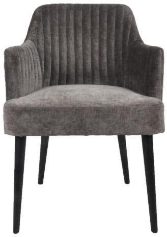 RV Astley Blisco Mouse Fabric Dining Chair-Esme Furnishings