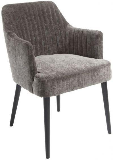 RV Astley Blisco Mouse Fabric Dining Chair-Esme Furnishings