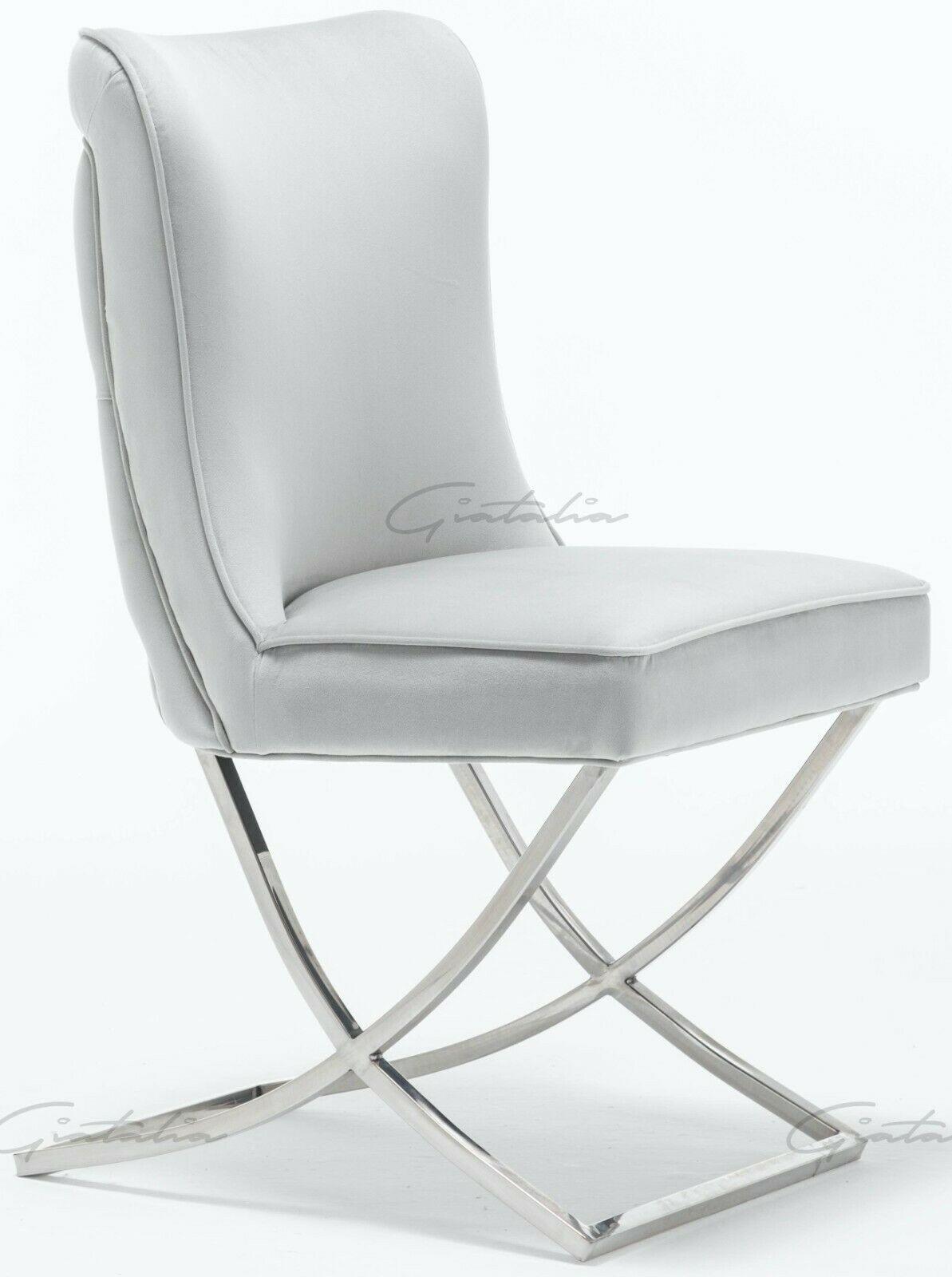 Riccardo Grey Marble 130CM Dining Table + Belgravia Button Back Dining Chairs-Esme Furnishings
